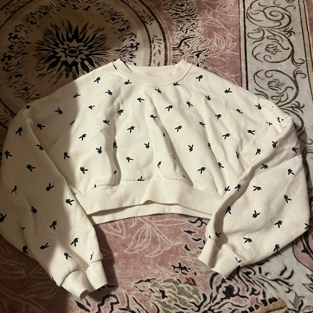 Women's Cream playboy Top